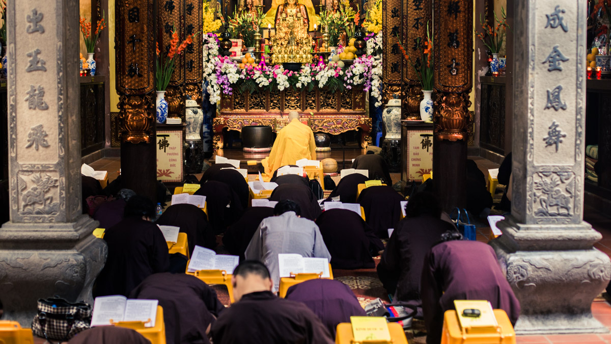 Temple Bouddhiste - Hanoi