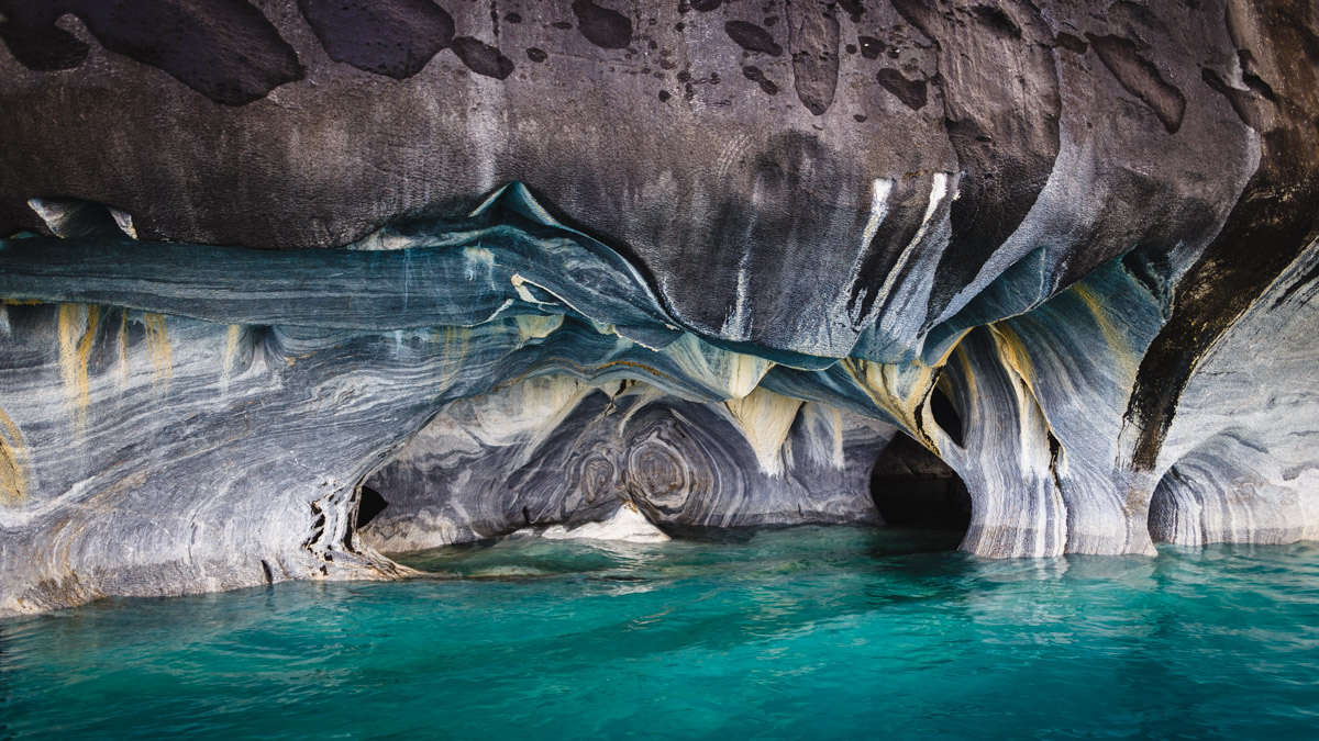 Мраморные пещеры, Пуэрто Рио Транкило, Чили